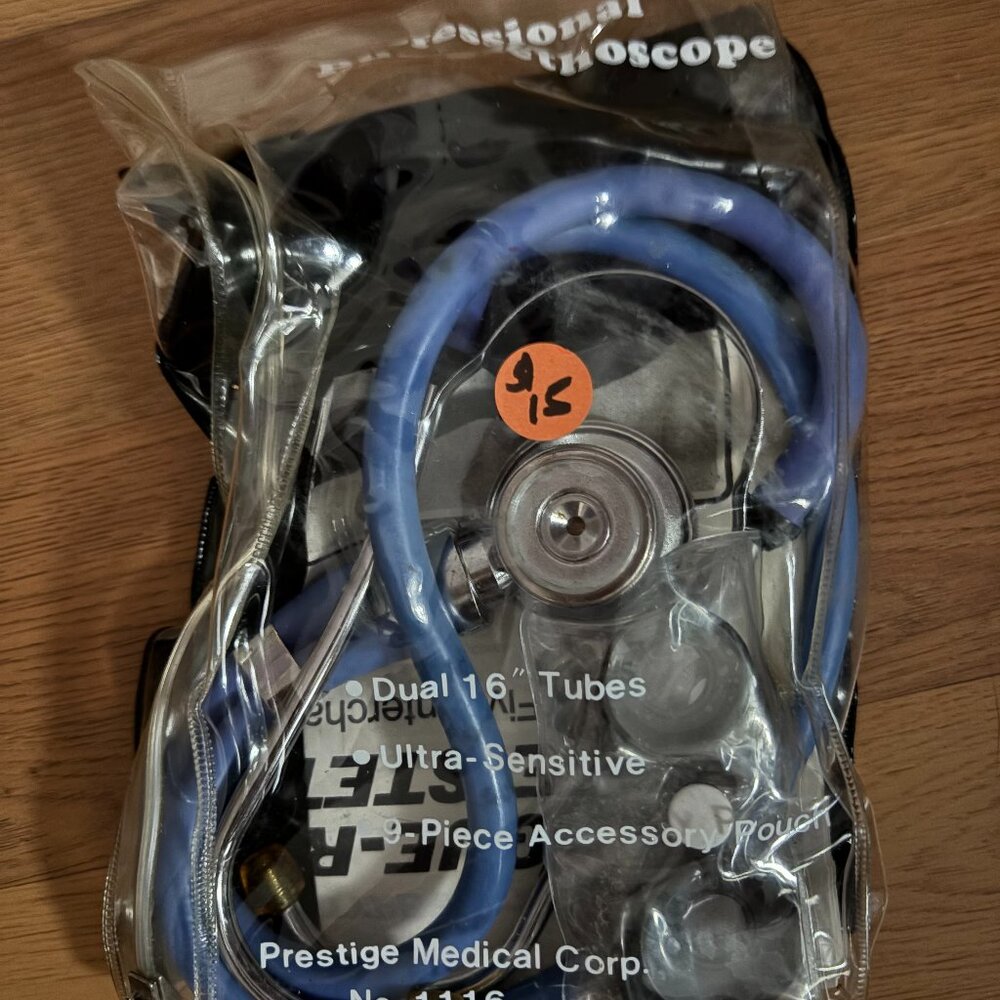 Stethoscope - Prestige Medical Corp Brand-9 Piece Accessories Included